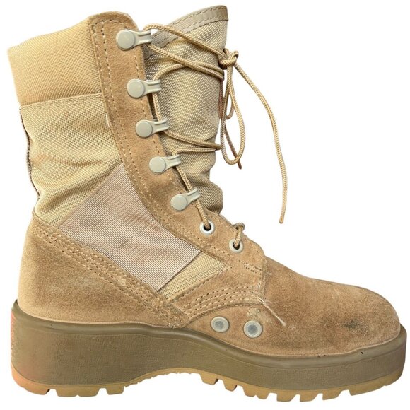 Army Hot Weather Combat Boots Coyote Tan SPM1C1-13-D-1017 Vibram Soles Mens 5 R main image 14